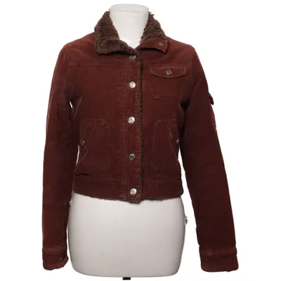 Shearlingjacka (Brun) från Gadzooks Bomull, Polyester