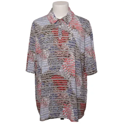Kortärmad skjorta (Grå, Flerfärgad) från Navigazione Elastan, Polyester, Viskos