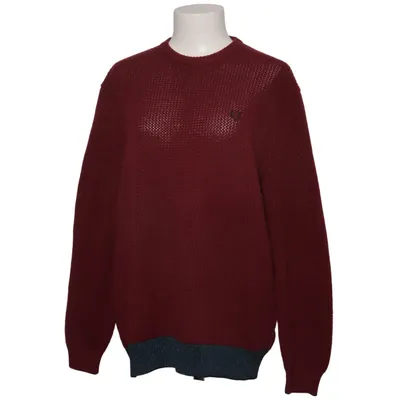 Sweater (Red, Black) from Fred Perry Elastane, Polyamide, Polyester, Wool
