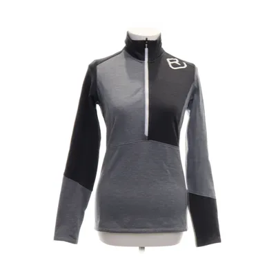 Fleecetröja (Grå, Svart) från Ortovox Elastan, Merinoull, Polyester