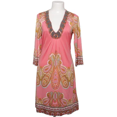 Klänning (Rosa, Flerfärgad) från K Design Elastan, Polyester