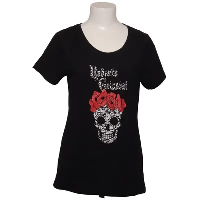T-shirt (Zwart) van Roberto Geissini Monaco Katoen