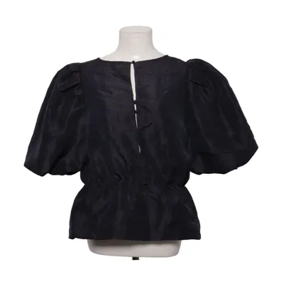 Bluse (Grå) fra H&M Polyamid, Polyester