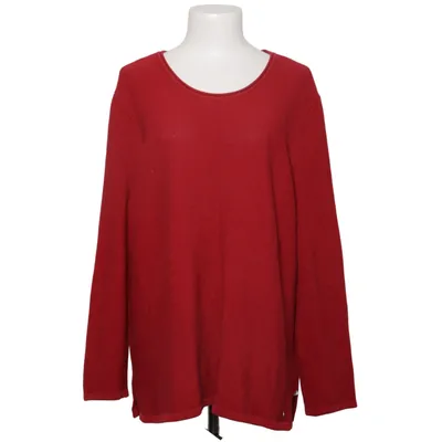 Sweater (Red) from Gina Laura Collection Acrylic, Cotton