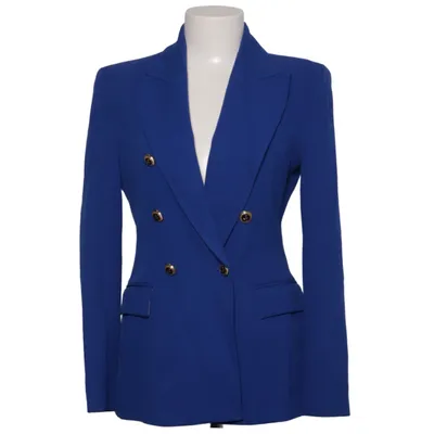 Kavaj (Blå) från Zara Acetat, Elastan