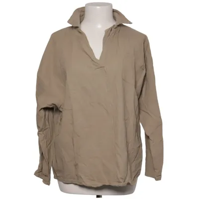 Blus (Beige) från Yidarton Bomull, Linne