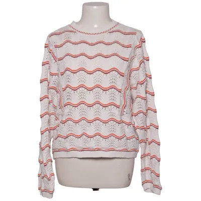 Pull-over (Blanc, Rouge) de Andy & Lucy Acrylique, Coton