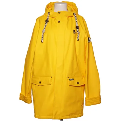 Regenjas (Geel) van Schmuddelwedda Polyester, Polyurethaan