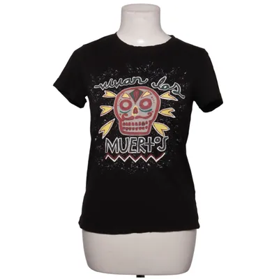 T-shirt (Zwart, Meerkleurig) van Desigual Katoen, Viscose