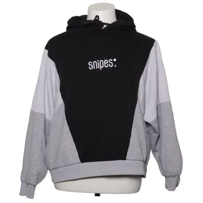 Huvtröja (Svart, Grå, Vit) från Snipes Bomull, Polyester