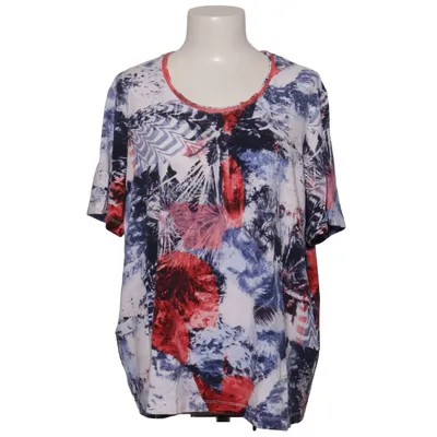 Top (White, Blue, Red) from Gina Laura Collection Elastane, Viscose