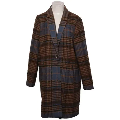Coat (Blue, Brown) from ESPRIT Cotton, Polyamide, Polyester, Wool