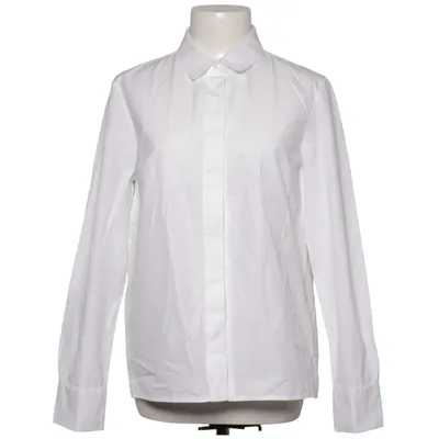 Chemise (Blanc) de Victoria Beckham Jeans Coton, Soie