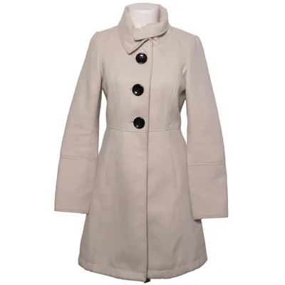 Frakke (Beige) fra Tom Tailor Denim Polyester, Viscose