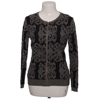 Cardigan (Sort, Grå) fra Flam Mode Angora, Polyamid, Viscose