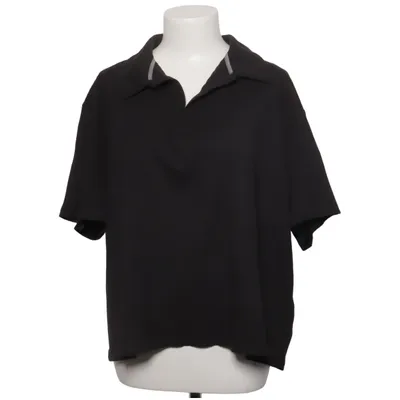 Chemise à manches courtes (Noir) de Modavista Coton, Élasthane