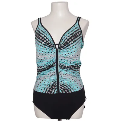 Swimsuit (Blue, Black, White) from Sunflair Elastane, Polyamide