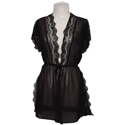 Morgonrock (Svart) från Private Collection by Hunkemöller Polyester