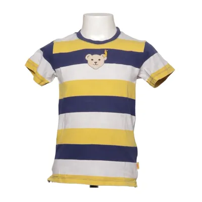 T-shirt (Blue, Yellow, White) from Steiff Cotton, Elastane