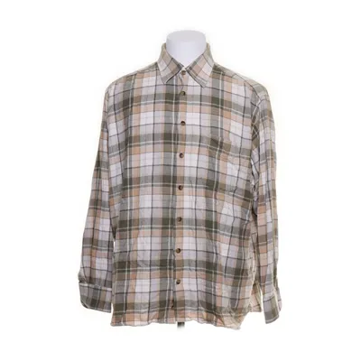Flannel shirt (Green, Multicolored) from Canda Cotton