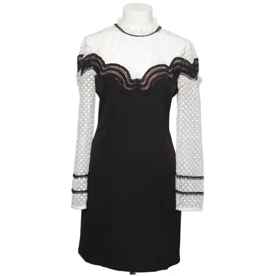 Cocktailkjole (Sort, Hvid) fra F&P Polyester