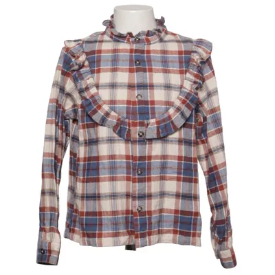 Flanellhemd (Blau, Rot, Weiß) von Petit Bateau Baumwolle