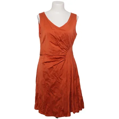 Robe (Orange) de Minuet Acétate, Coton, Fibre métallique, Polyester