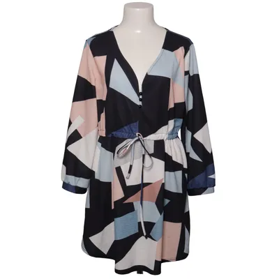 Blouse (Noir, Bleu, Blanc, Multicolore) de Ecowish Élasthane, Polyester