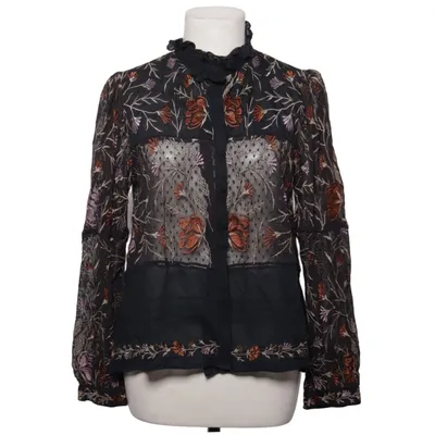 Blouse (Black, Multicolored) from Antik Batik Cotton