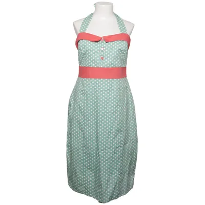 Halternek jurk (Groen, Rood, Wit) van Friday on My Mind Katoen