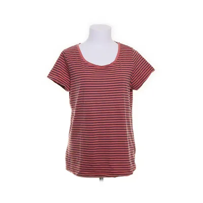 T-shirt (Rood, Blauw) van Gina Katoen, Elastaan