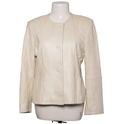 Leather jacket (Beige) from Per Me Acetate, Leather