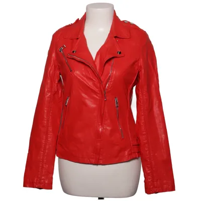 Bikerjack (Rood) van Orice Style Polyester, Polyurethaan