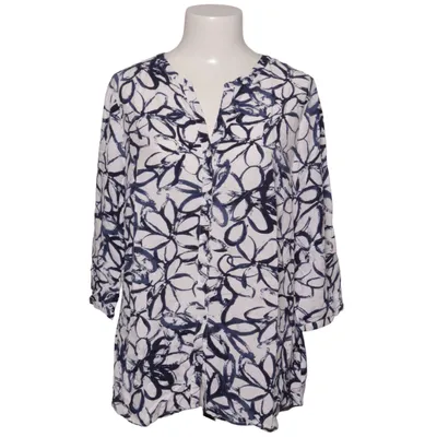 Blouse (Bleu, Blanc) de Kimmy Viscose