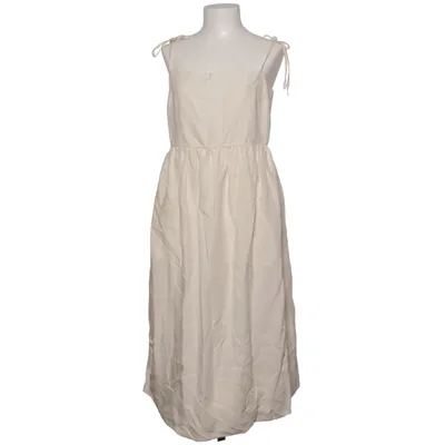 Dress (Beige) from Uniqlo Cotton, Linen, Lyocell, Polyester