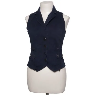 Outer vest (Blue) from Street One Cotton