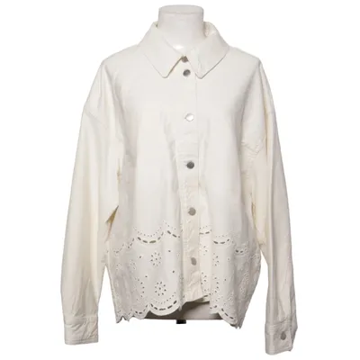Jeansjacka (Beige) från Zara Bomull