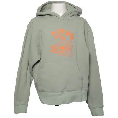 Hoodie (Green, Orange) from Titus Cotton, Polyester
