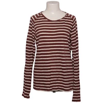 Langarmshirt (Braun, Weiß) von Nudie Jeans Bio-Baumwolle