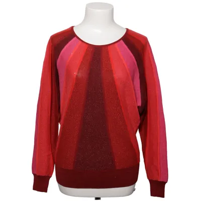 Sweater (Red, Pink, Multicolored) from Trina Turk Merino wool, Metallic fiber, Polyamide