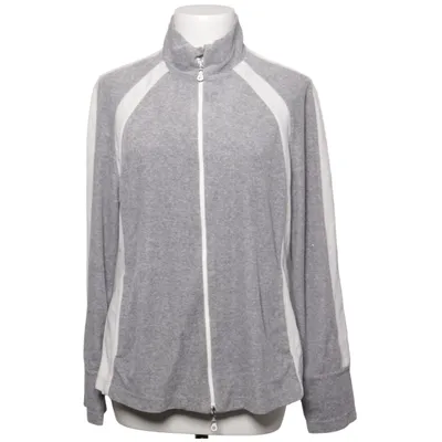 Fleece jacket (Gray, White) from Privacy