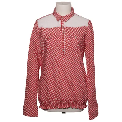Bluse (Rot, Weiß) von Alprausch Baumwolle
