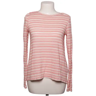 Langarmshirt (Pink, Weiß) von Loreak Mendian Leinen, Polyester, Viskose