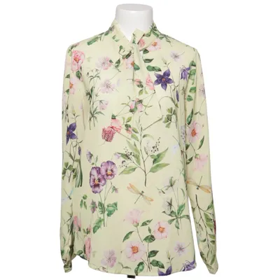 Knytblus (Gul, Flerfärgad) från Pescara Elastan, Polyester
