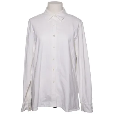 Shirt (Wit) van Lands' End Katoen, Elastaan