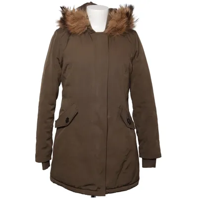 Parka (Green) from Attentif Cotton, Polyester