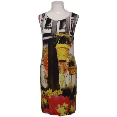 Dress (White, Multicolored) from Piú & Piú Elastane, Viscose