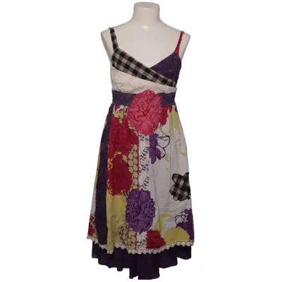 Dress (White, Purple, Multicolored) from Lulu-H Cotton, Viscose