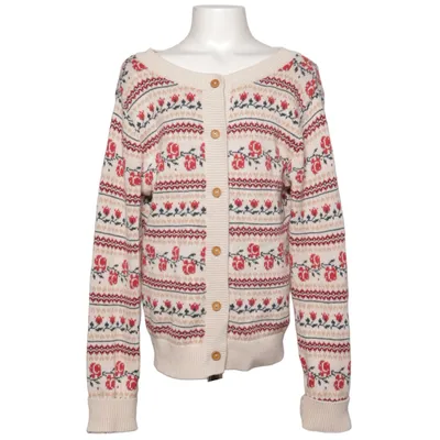 Cardigan (White, Red, Green) from Sergent Major Cotton, Polyamide, Wool