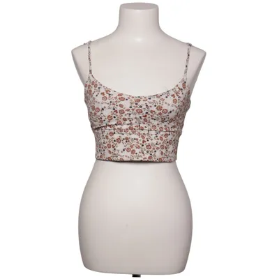 Crop top (Beige, Flerfarvet) fra Aim'n